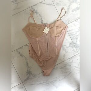 Free people corset bodysuit